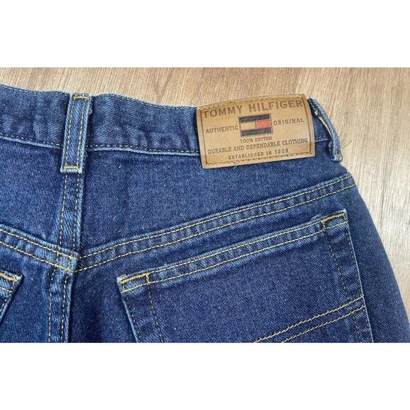 Tommy Hilfiger VTG Bootcut Jeans Size 16 / 28” 100% Cotton 2002 Y2K Medium Wash - Picture 14 of 14